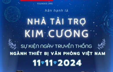 Nhất Vinh - Nhà Tài Trợ Kim Cương cho Sự Kiện Ngày Truyền Thống Ngành Thiết Bị Văn Phòng Việt Nam 